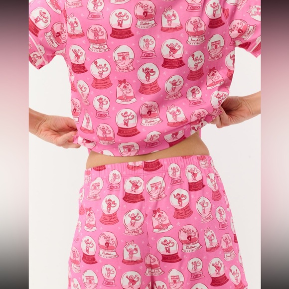 NWT Roller Rabbit City Snowglobes Polo Pajama Set - Picture 4 of 4